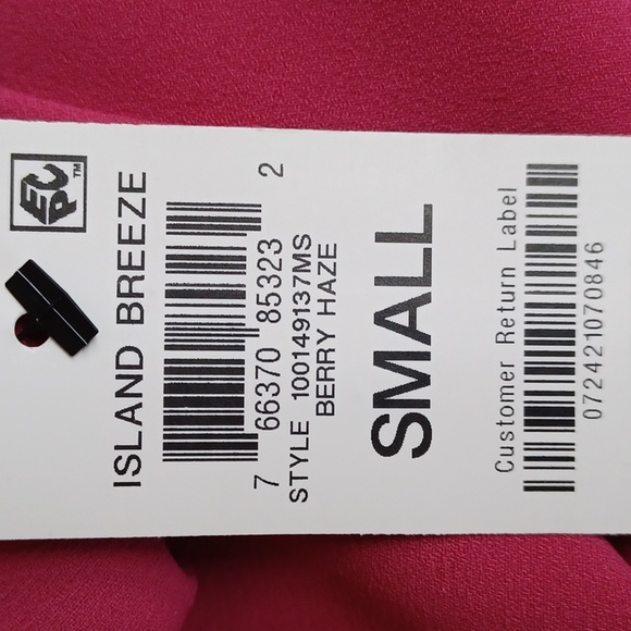 Alfani Women's Mixed-Media Flutter-Sleeve Top, Berry Haze - Picture 10 of 10